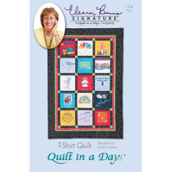 Quilt in a Day T-Shirt Quilt Pattern by Eleanor Burns
