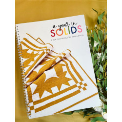 A Year in Solids Quilt Pattern Booklet by Jessica Dayon