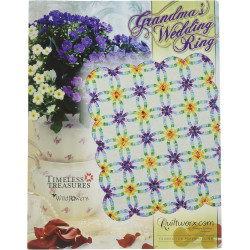 Judy Niemeyer 'Grandma's Wedding Ring' Foundation Paper Piecing Quilt Pattern