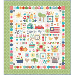 Riley Blake Designs Lori Holt Bee Happy Quilt Pattern Craft Supplies