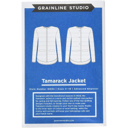 Grainline Studio Unisex Adult Transitional Tamarack Jacket Ptrn, Multi, 8-10 US