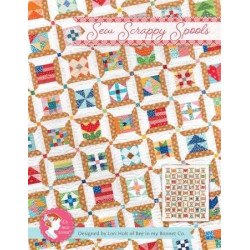 Sew Scrappy Spools Quilt Pattern