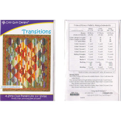 Cozy Quilt Designs 'Strip Club' Pattern - Transitions (Includes Instructions for Three Project Sizes)