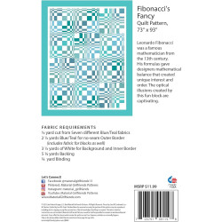 Fibonacci's Fancy Quilt Pattern