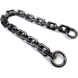 VersaKits Heavy Chunky Link Chain Strap Purse Handbag Top Handle Shoulder Straps Accessories Decoration Chain Strap Extender Charms Replacement(14.9'' Gunmetal Black)
