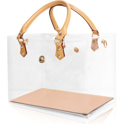 Clear PVC DIY Tote Bag Handbag Making Kit Handmade Gift Bag Craft Accessory Tool Set Birthday Holiday Gift Bag