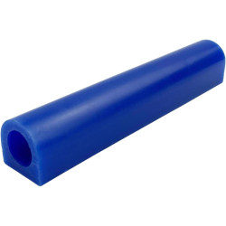 NIUPIKA Carving Wax Ring Tube for Making Rings Mold Hard Wax Blank Large Flat Side Tube Blue Color (T-100)