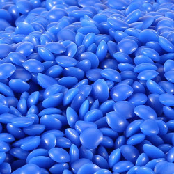 Yoption Injection Wax Jewelry Casting Wax Beads for DIY Jewelry & Craft Making, 1LB, Blue