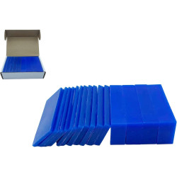One Pound Blue Wax Block Slice Sheet for Jewelry Carving Ring Making Modeling Tool Casting (Wax Slice)
