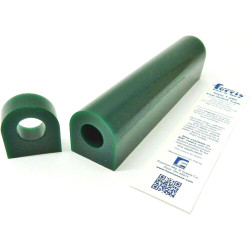 Ferris Carving Wax Ring Tube Flat Top Green 1-5/16" H x 1-3/16" W x 5/8" # T-200