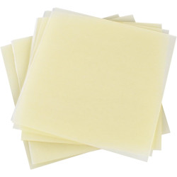 Freeman 20 Gauge Sheet Wax Box of 12 Jewelry Making Tracing Molding Melting Shaping 6" x 6" Thin Wax Sheet Set