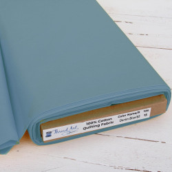 3 Yard Cut ThreadArt Premium Cotton Quilting Fabric - Denim Blue - 44" Width - 100% Cotton - Quilting, Sewing, Crafts