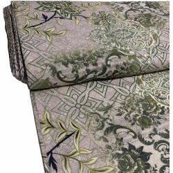 3-Yard 108'' Wide Cotton for Quilt Backing, Duvet Covers, Pillow Cases, Bed Sheets| 100% Cotton Fabric by The Yard|Quilt Backing Fabric 108 Wide| Des. 106 Green