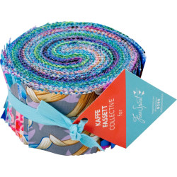 Cool - August 2025 Design Roll (40 Pieces) by Kaffe Fassett Collective for FreeSpirit