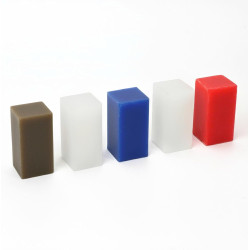 Dental Carving Wax Block, 5pcs Dental Materials Set for Lost Wax Casting, Mold Sculpting & Students Practice, 4 Color Oral Tools for Jewelry Mechanic Carving, Polishing & Design Work (1oz Wax Block)