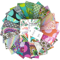 Tula Pink Roar! 21 Fat Quarters FreeSpirit Fabrics, Assorted, FB4FQTP.ROAR