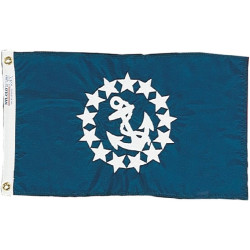 Nyl-Glo Commodore Flag-12 in. X 18 in.
