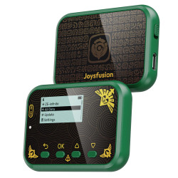 Joysfusion NFC Emulator, Store 3000 NFC Data, Support Ulimited Scan, 1.2" Screen, Easy Button Controls, Rechargeable for Endless Play, Compatible with 50+ Games (Green)