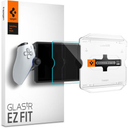 Spigen Tempered Glass Screen Protector [GlasTR EZ FIT] designed for PlayStation Portal Remote Player - 1 Pack