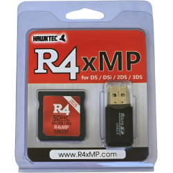 R4 2025 R4xMP SDHC Dual Core Update Adapter Memory Card for NDS DS DSI 2DS 3DS New 2DS New 3DS XL, No Timebomb