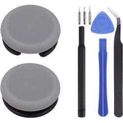 2Pcs Analog Stick Cap Replacement 3D Joystick Cover for 2DS 3DS 3DSXL 3DSLL New 3DS New 3DSXL New 3DSLL Controller