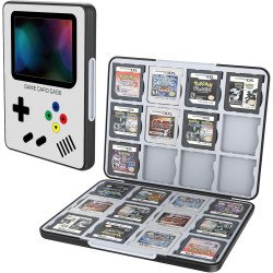 HEIYING Game Card Case for Nintendo 3DS 3DSXL 2DS 2DSXL DS DSi,Portable 3DS 2DS DS Game Cartridge Holder Storage with 24 Card Slots